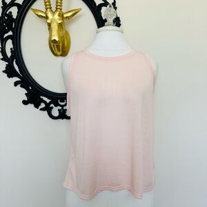 Calvin Klein Performance Wick Light Peach Colored Tank Top